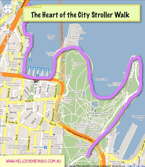 City walk map 2