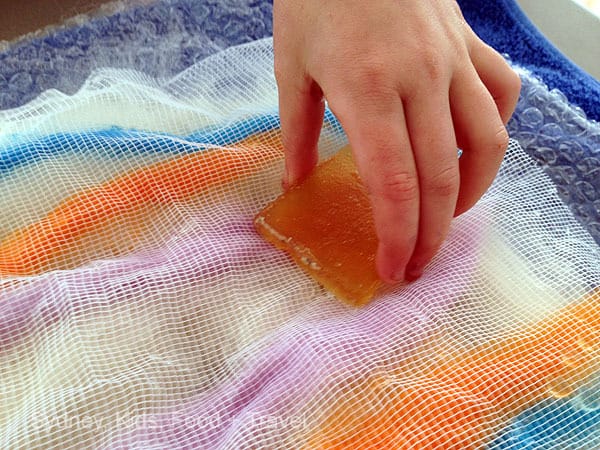 Felting with kids