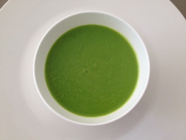 green pea soup recipe