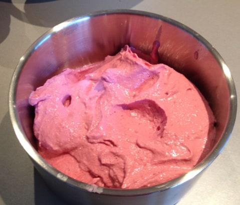 Raspberry Yoghurt Ice Cream Thermomix