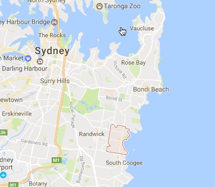 coogee map