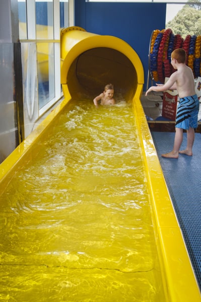 water slides Sydney swimming pools