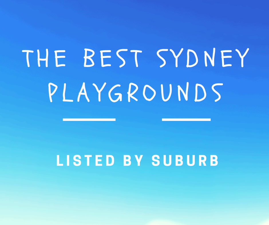 the best syndey playgrounds