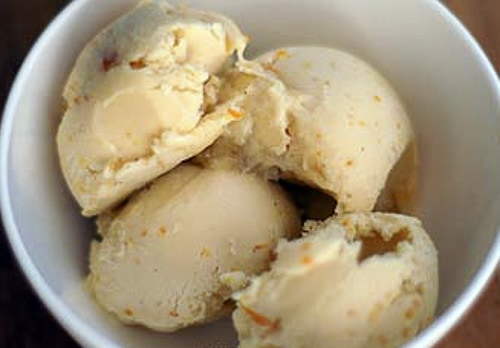 marmalade and mascarpone ice cream