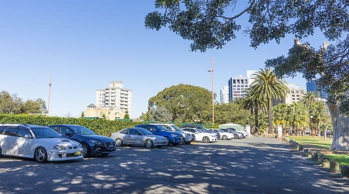 The Greens North Sydney car park