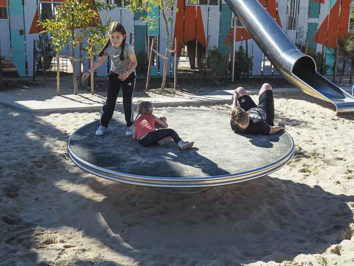 roundabout at Bungarribee Playground 