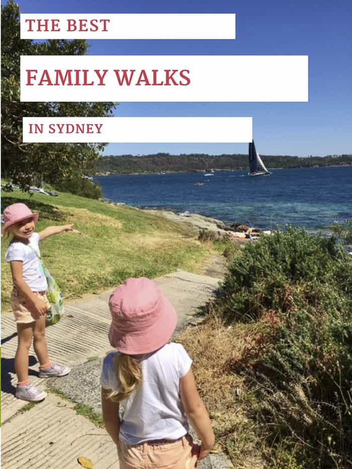 Sydney family walks kids