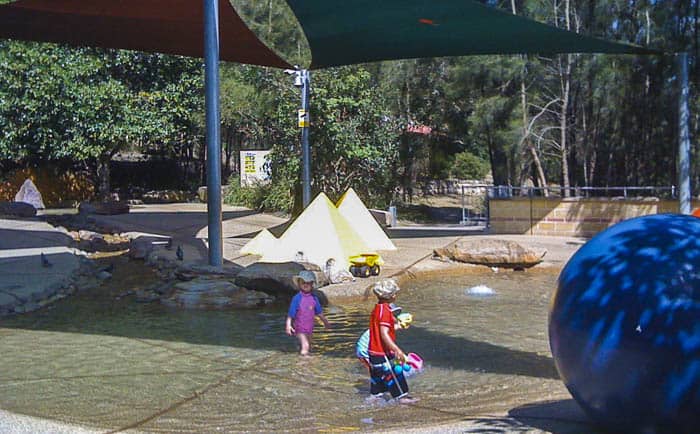 Putney park water playground