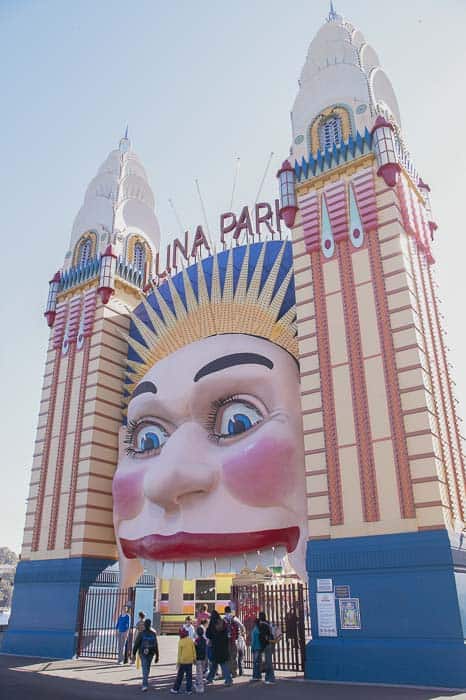 Luna park what to do in Sydney with kids