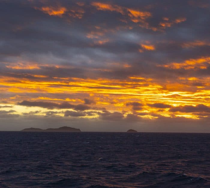 Fiji Island sunset
