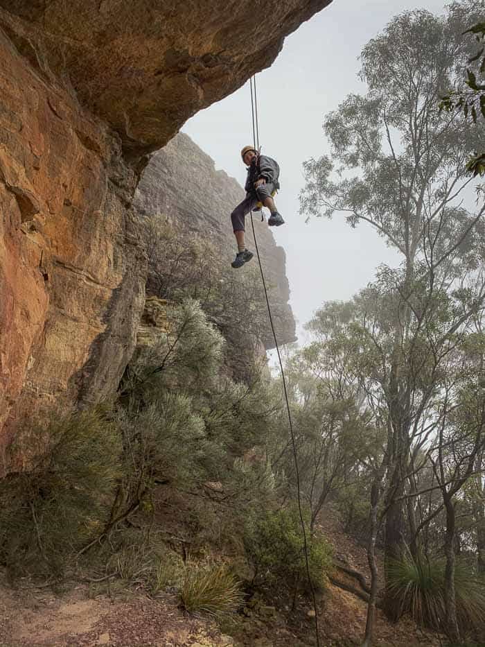 Abseiling Blue Mountains 4