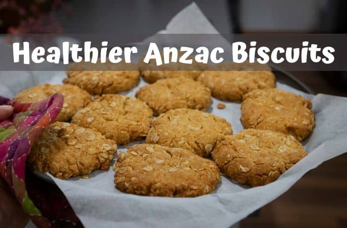 Healthier Anzac Biscuits