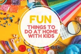 fun things to do at home with kids FB