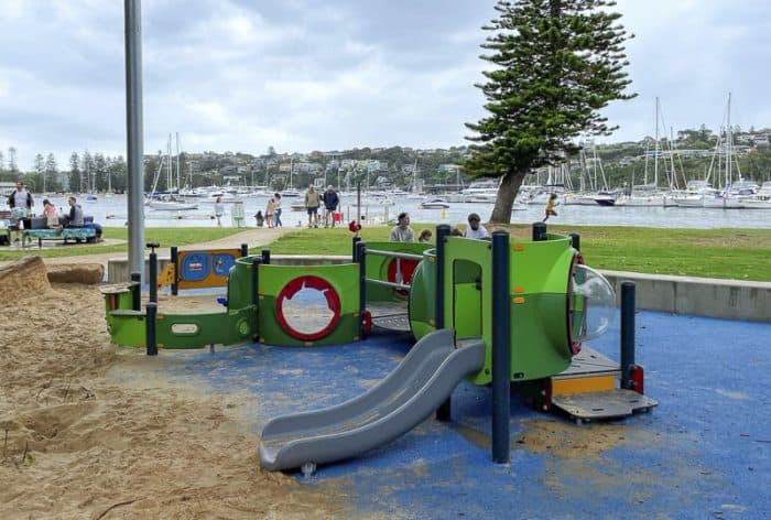 clontarf beach playground small children area